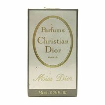 DIOR クリスチャン ディオール ミス ディオール パルファム 7.5ml ☆新品未開封　送料220円_画像1