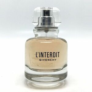 GIVENCHY ジバンシー ランテルディ L`Interdit ヘアミスト 35ml ☆残量たっぷり9割　送料350円