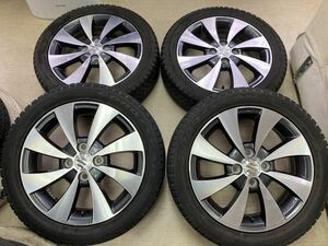 スズキ ワゴンRスティングレー純正 MH23S◆4.5J 15in +45 4/100◆オールシーズンタイヤ 165/55R15付き◆スペーシア MRワゴン ワゴンR