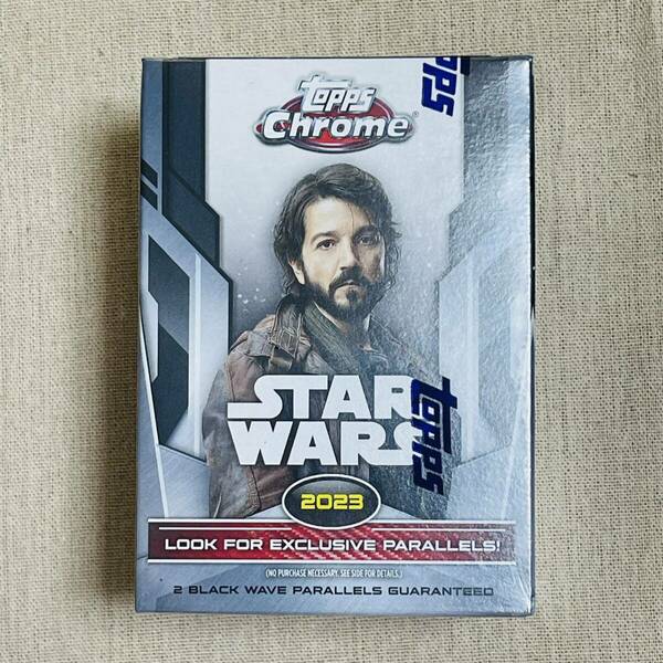 新品送料無料　STAR WARS CHROM 2023 TRADING CARDS BOX スターウォーズ　クローム　トレーディングカードボックス