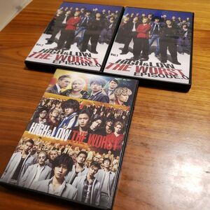 HIGH&LOW THE WORST 3作品 DVD