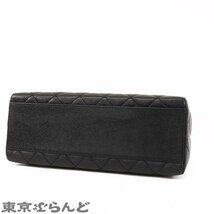 101697717 シャネル CHANEL マトラッセ ハンドバッグ A12397 ブラック ゴールド金具 キャビア 5番台 ハンドバッグ レディース ヴィンテージ_画像3