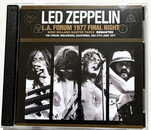 LED ZEPPELIN−L.A. FORUM 1977 FINAL NIGHT MIKE MILLARD MASTER TAPES REMASTER 3CD−R