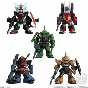 【新品未開封伝票跡なし】　FW GUNDAM CONVERGE:CORE 機動戦士ガンダム REAL TYPE 5体セット バンダイ BANDAI ガンダムコンバージ