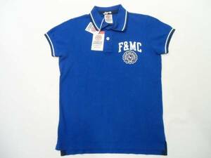  new goods FRANKLIN & MARSHALL Frank Lynn Marshall polo-shirt made in ITALY BLUE blue 