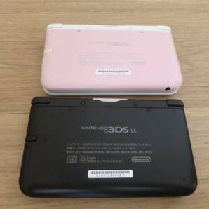 任天堂☆ニンテンドー 3DS LL 本体 2台 ゲーム起動OK まとめ☆の画像7