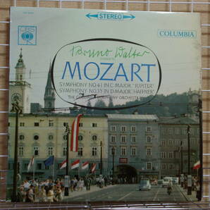 LP モーツァルト：交響曲第41，35番/ワルター～コロンビアSOの画像1