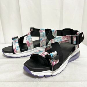  peace 299* ROXY PANORAMA PLUS Roxy strap sandals shoes 24 black pink blue 