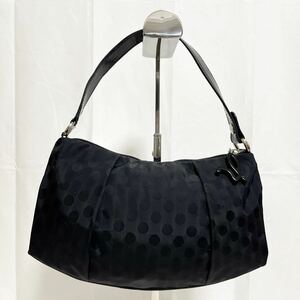  peace 304* agnes b. VOYAGE Agnes B boya-ju handbag shoulder .. bag dot black lady's 