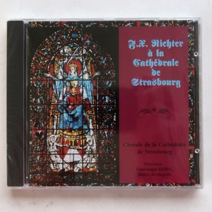 未開封 CD F.X.RICHTER A LA CATHEDRALE DE STRASBOURG CCS0700 仏盤 フランツ・クサヴァー・リヒター ノートルダム大聖堂聖歌隊