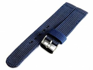  super-discount goods * military * nylon strap * Army * clock belt * dark navy * navy blue 19mm