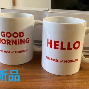 【新品】MELROSE AND MORGAN メルローズアンドモーガン　マグカップ 2個