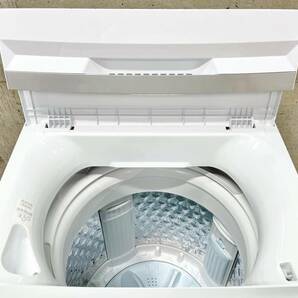 高年式 2023年製 東芝 全自動洗濯機 AW-5GA2 洗濯機 5㎏ 家電製品 ダブルシャワー洗浄ピュアホワイト 上開き 風乾燥の画像6