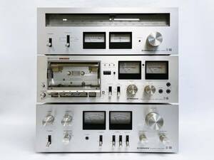  present condition goods Pioneer Pioneer TX-7600 CT-500 SA-7800 tuner stereo cassette deck pre-main amplifier audio equipment audio 