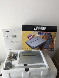 ポータブルビデオCDプレーヤー VCD-777 ジャパンオブザワールド JW ビデオCD version2.0 V2 Video CD