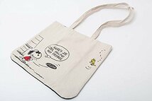 スヌーピー SNOOPY ミルクフェド コラボ トートバッグ 肩掛けバッグ シンプルデザイン かわいいバッグ_画像1