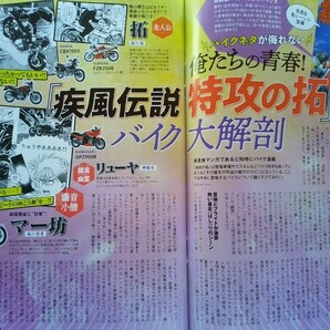 即決 モトチャンプ保存版「 疾風伝説 特攻の拓 ( 佐木飛朗斗 / 所十三 ) 」のバイク大解剖・ハライチが語る特攻の拓 名場面・昭和50年男の画像2