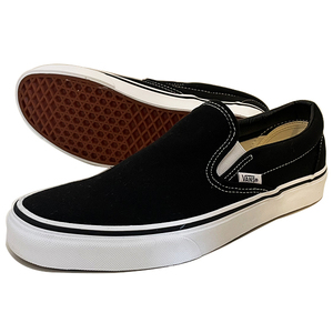 格安 VANSバンズ CLASSIC SLIP ON スリッポン BLACKブラック 26.5cm 新品未使用