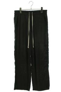 リックオウエンス Rick Owens 20SS RU20S7386-J TECUATL DIETRICH TROUSERS サイズ:50 ドローコードイージーロングパンツ 中古 SB01