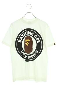 アベイシングエイプ A BATHING APE サイズ:M ロゴプリントTシャツ 中古 BS99