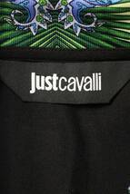 ジャストカヴァリ Just Cavalli 74OBGF17 サイズ:XS フローラルカラーロゴプリント半袖ポロシャツ 中古 BS99_画像3