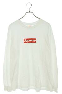 シュプリーム SUPREME 20AW Box Logo L/S Tee サイズ:L ボックスロゴ長袖カットソー 中古 OM10