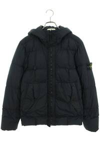 ストーンアイランド STONEISLAND GARMENT DYED CRINKLE REPS NY DOWN 691541223 サイズ:S ナイロンダウンジャケット 中古 BS99