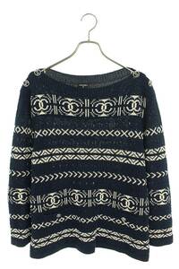  Chanel CHANEL P63046K48844 size :42 here Mark pull over knitted used SS13