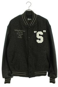 ステューシー STUSSY サイズ:L スタジアムジャケットブルゾン 中古 FK04