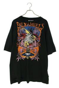 パームエンジェルス Palm Angels PMAA072F23JER006 サイズ:XXL コンサートプリントTシャツ 中古 OM10