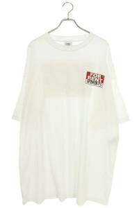 ヴェトモン VETEMENTS 20SS SS20TR372 サイズ:XS FOR RENTロゴプリントTシャツ 中古 SB01