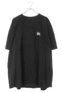 ステューシー STUSSY 23SS MELTED TEE サイズ:XXL バックロゴプリントTシャツ 中古 FK04