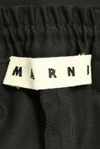 マルニ MARNI 21AW PUMU0017A0 サイズ:44 トロピカルウールテーパードロングパンツ 中古 SB01_画像3