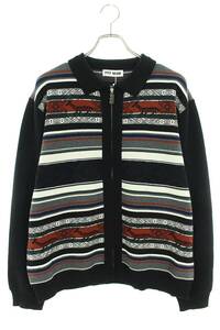 ティー TTT 23AW TTT-2023AW-KT09 Nordic Zip Up Cardigan サイズ:L ノルディックジップカーディガン 中古 BS99