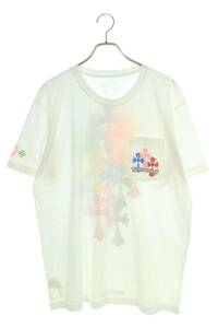 クロムハーツ Chrome Hearts MLTCOL CEM CRS T-SHRT サイズ:XL マルチセメタリークロスプリントTシャツ 中古 SJ02