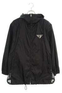  Prada PRADA 291880 S202 1WQ8 size :36 Re-Nylo triangle Raver plate nylon Zip up blouson used OM10