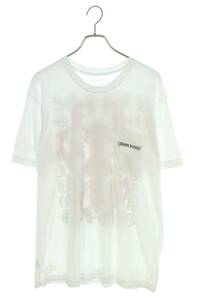 クロムハーツ Chrome Hearts DAGGER EYE CHART T-SHRT サイズ:XL ダガー英字バックプリントTシャツ 中古 SS07