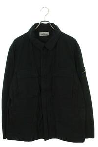 ストーンアイランド STONEISLAND 761540933 サイズ:XL ロゴパッチジップアップジャケット 中古 FK04