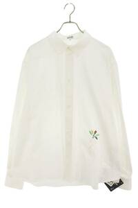 Loewe LOEWE 24SS H526Y05X36 size :39 embroidery design long sleeve shirt new old goods SS13