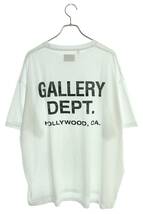 ギャラリーデプト GALLERY DEPT 24SS VST1030 WHITE サイズ:XXL ロゴプリントTシャツ 新古品 SB01_画像2