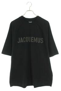 ジャックムス JACQUEMUS 24SS 24E245JS2122031 サイズ:M ロゴプリントクルーネックTシャツ 新古品 SB01
