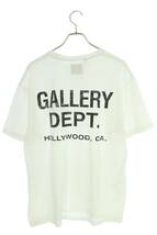 ギャラリーデプト GALLERY DEPT 24SS VST1030 WHITE サイズ:L ロゴプリントTシャツ 新古品 FK04_画像2