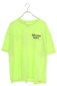 ギャラリーデプト GALLERY DEPT 24SS VST1047 LIMEGREEN サイズ:XXL ロゴプリントTシャツ 新古品 FK04