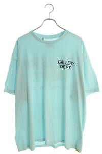 ギャラリーデプト GALLERY DEPT 24SS VST1012 BABYBLUE サイズ:XXL ロゴプリントTシャツ 新古品 SB01