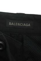 バレンシアガ BALENCIAGA 24SS 773247 TKO31 サイズ:XS ユーティリティースポーツアイコンナイロンカーゴロングパンツ 新古品 SB01_画像3