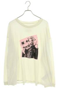 メゾンマルジェラ Maison Margiela 24SS S50GC0698 サイズ:XL プリント長袖カットソー 新古品 FK04