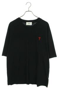 アミアレクサンドルマテュッシ AMI Alexandre Mattiussi 24SS BFUTS005 サイズ:L ハート刺繍Tシャツ 新古品 SS13