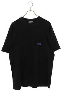 ディオール DIOR 21AW 193J635A0677 サイズ:XL KENNY SCHARFロゴパッチTシャツ 中古 NO05