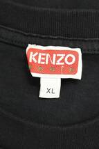 ケンゾー KENZO FC55TS407CSL サイズ:XL ロゴプリントTシャツ 中古 BS99_画像3