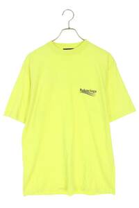 バレンシアガ BALENCIAGA 641675 TJVF7 サイズ:XXS キャンペーンロゴオーバーサイズTシャツ 中古 FK04